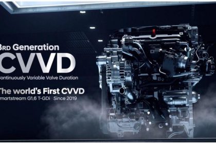 Hyundai  trình làng động cơ với công nghệ CVVD đầu tiên trên thế giới