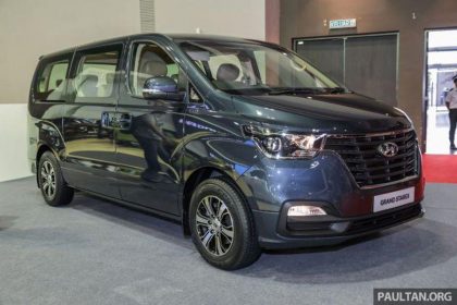 Hyundai Starex nâng cấp mới có giá từ 846 triệu VNĐ tại Malaysia
