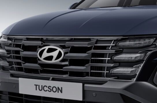 tucson design front dark metal grille original