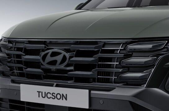 tucson design front dark tinted grille original
