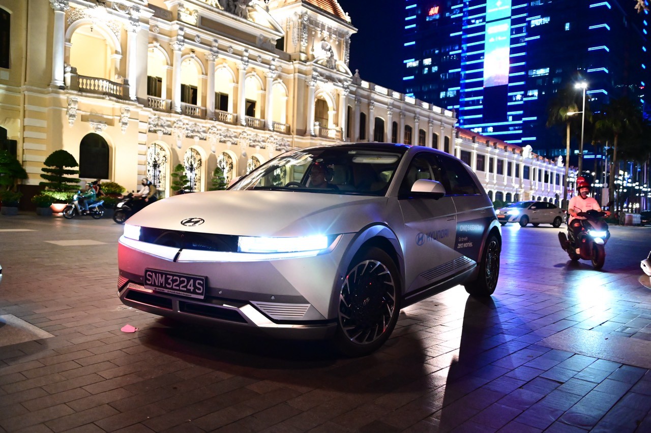 IONIQ 5 kết thúc hành trình xuyên Đông Nam Á tại Việt Nam